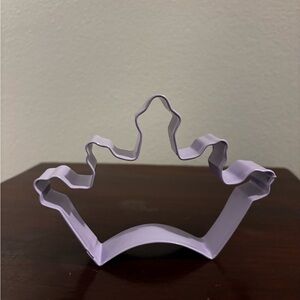 NWT Purple Crown Cookie Cutter